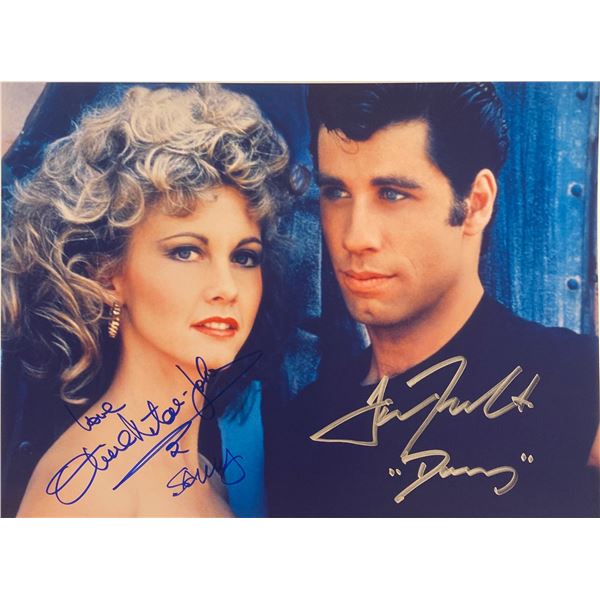 Autograph Signed Grease John Travolta Photo