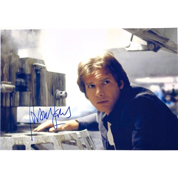 Autograph Signed Star Wars Harrison Ford Photo