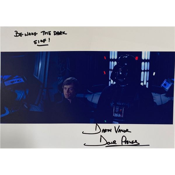 Signed Star Wars Mark Hamill Dave Photo