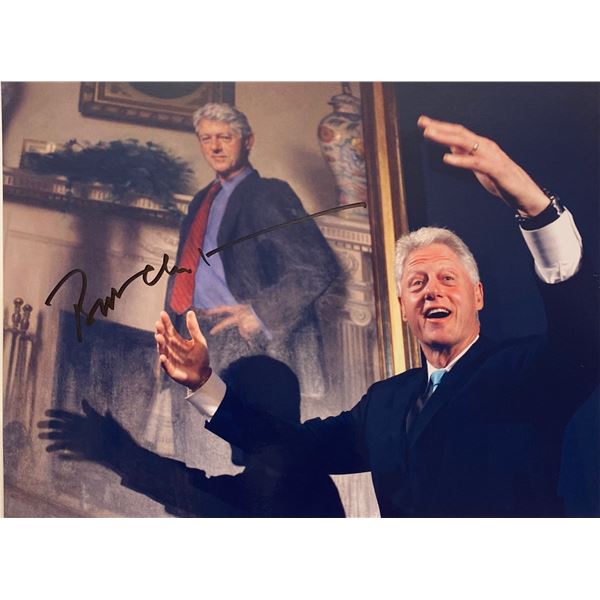 Autograph Signed Bill Clinton Photo