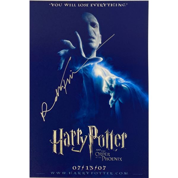 Autograph Signed Harry Potter Order of Phoenix Photo