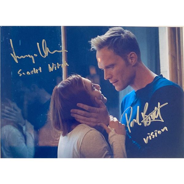 Autograph Signed WandaVision Paul Bettany Photo