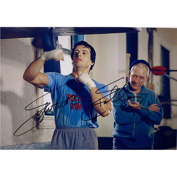 Signed Rocky Photo