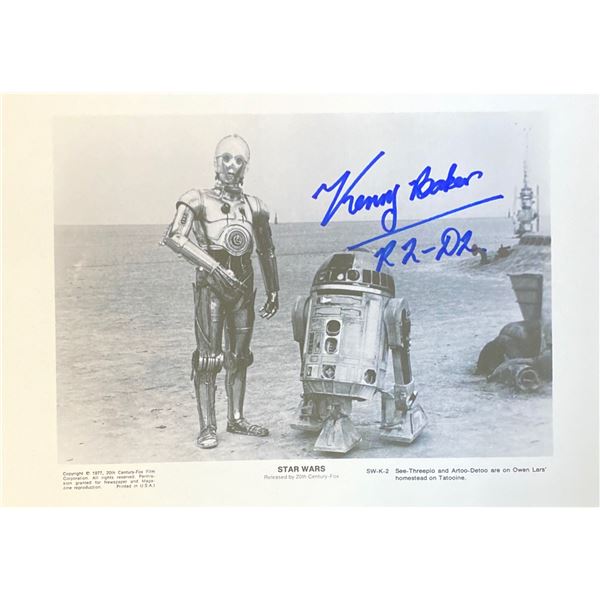 Signed Star Wars Media Press Photo