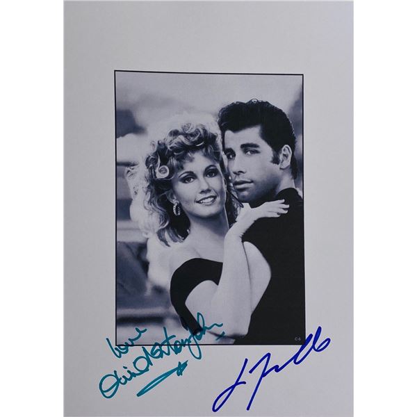 Signed Grease Media Press Photo