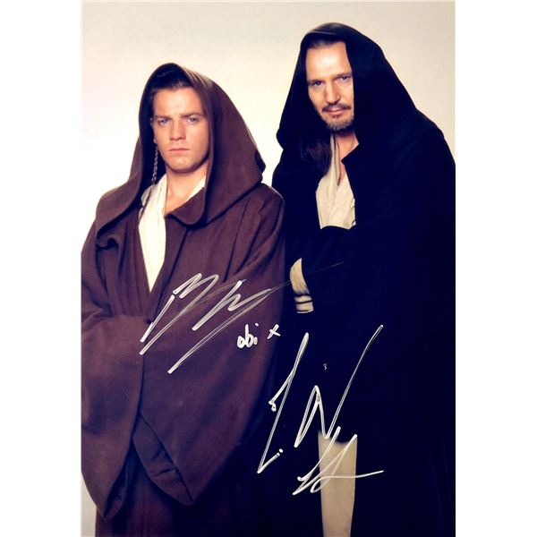 Autograph Signed Star Wars Ewan McGregor Photo