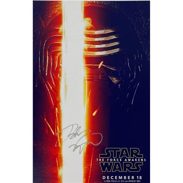 Autograph Signed Star Wars Adam Driver Photo