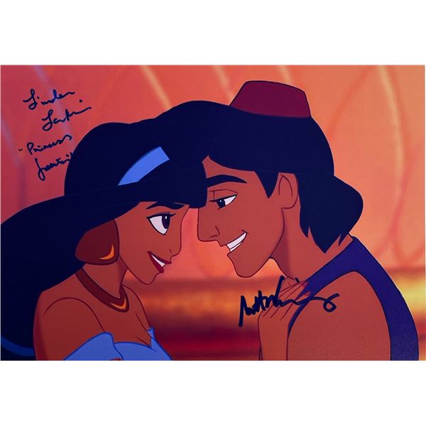 Autograph Signed Aladdin Linda Larkin Photo