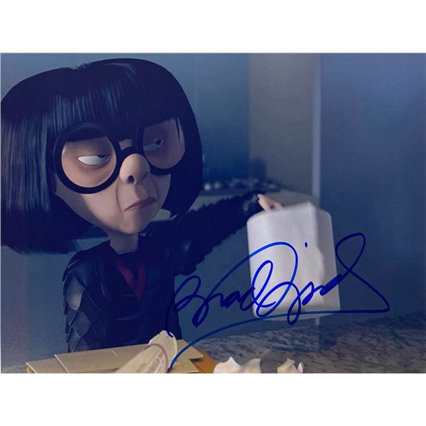 Autograph Signed The Incredibles Edna Mode Brad Bird Photo