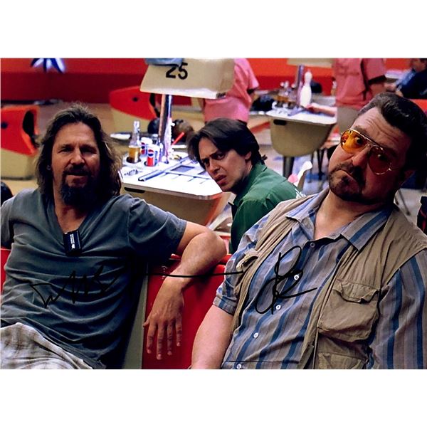 Autograph Signed Big Lebowski Jeff Bridges Photo