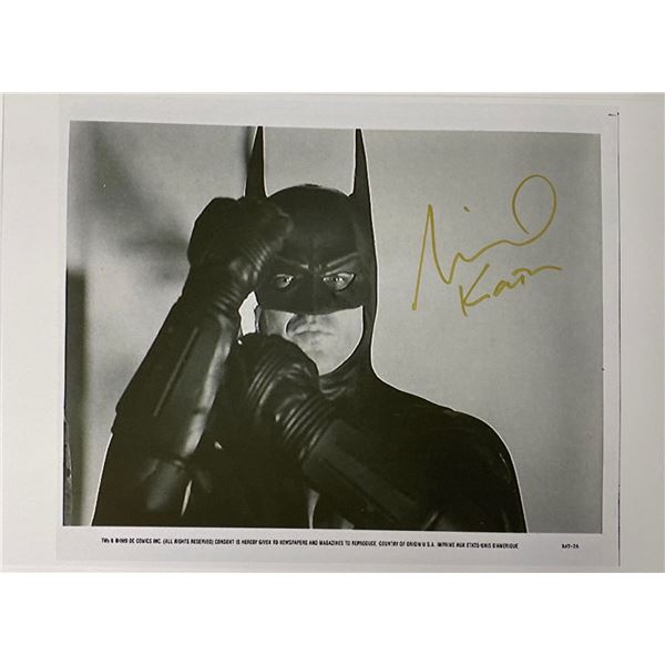Signed Batman Media Press Photo