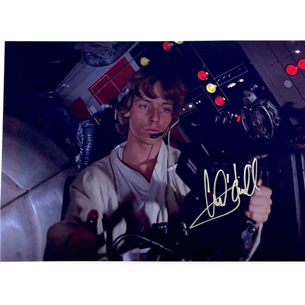 Mark Hamill Autograph Signed Star Wars Photo