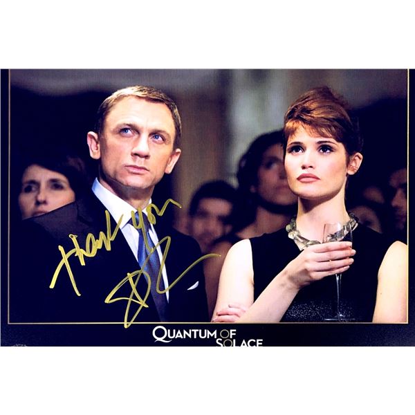 Daniel Craig Autograph Signed James Bond 007 Photo