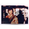 Image 1 : Sylvester Stallone Autograph Signed Rambo Photo