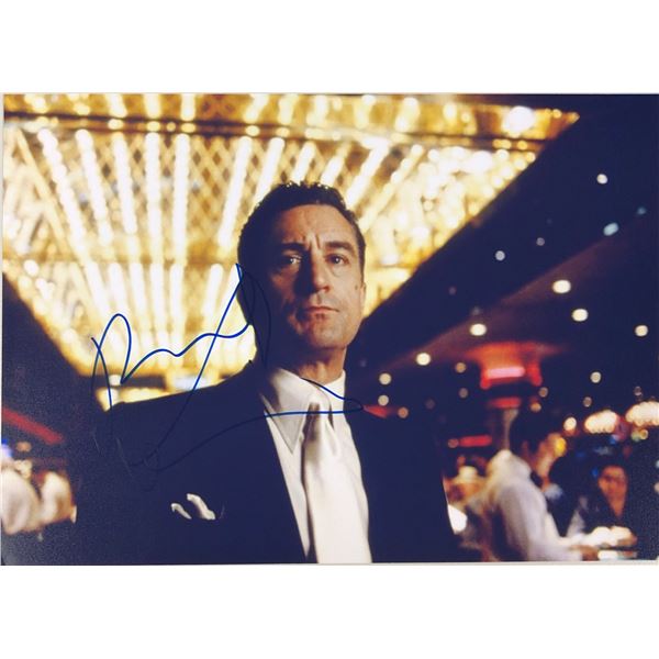 Casino Robert De Niro Signed Photo