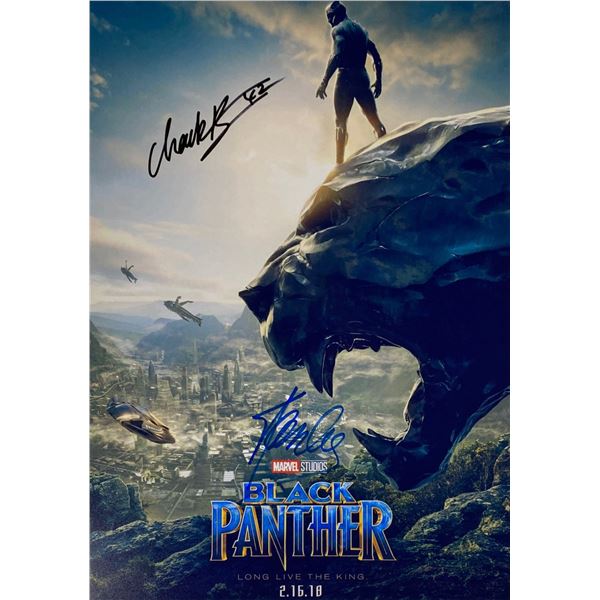 Signed Black Panther Photo