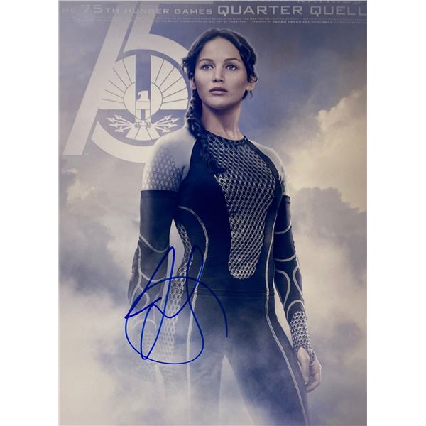 Autograph Signed Hunger Games  Jennifer Lawrence Photo