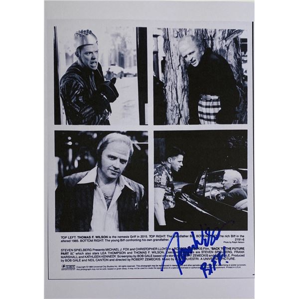 Signed Back to Future Media Press Photo