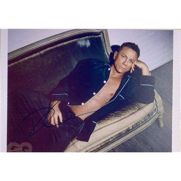 James Bond 007 Daniel Craig Photo Autograph Signed