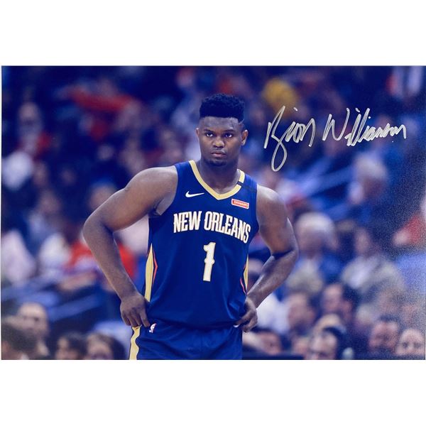 Autograph Signed Zion Williamson Photo