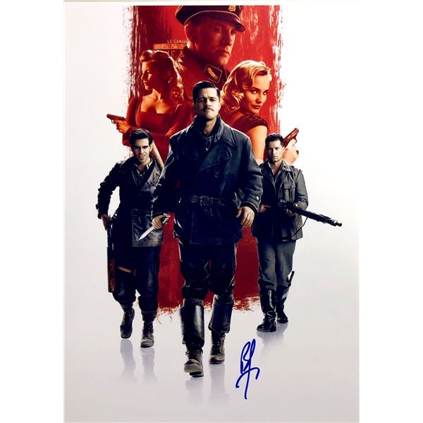 Brad Pitt Autograph Signed Inglorious Bastards Photo