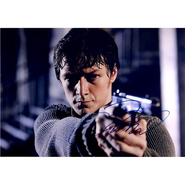 James McAvoy Autograph Signed Wanted Photo