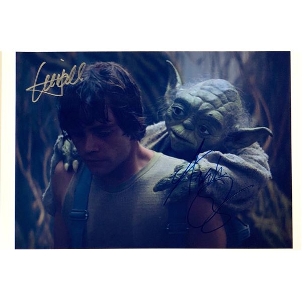 Autograph Signed Star Wars Mark Hamill Photo