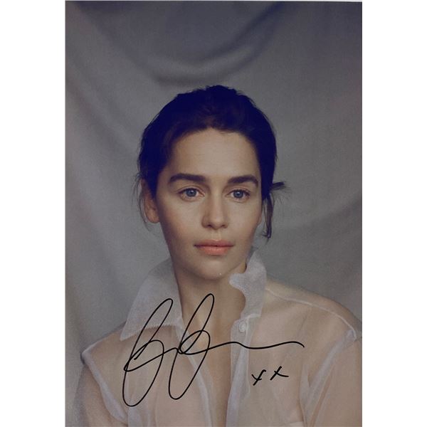 Autograph Signed Emilia Clarke Photo