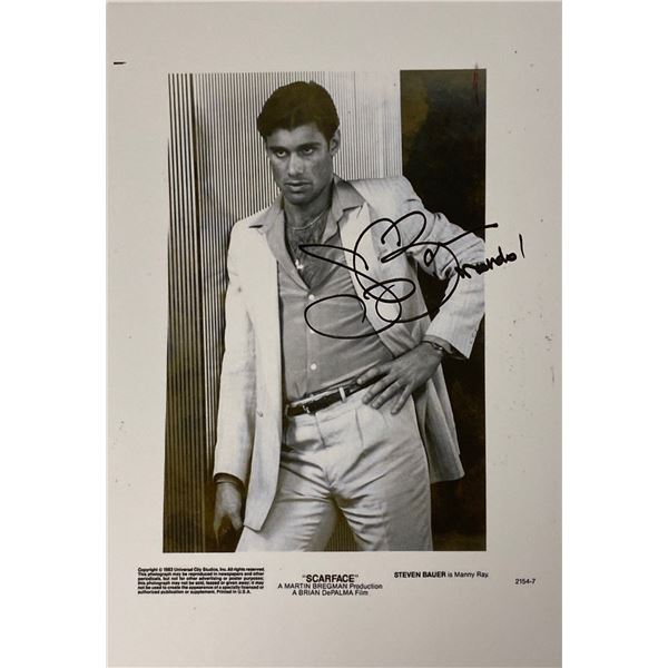 Signed Scarface Media Press Photo