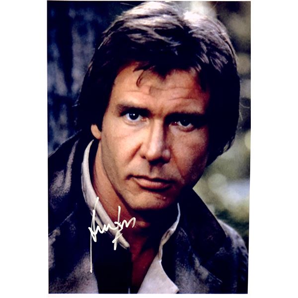 Autograph Signed Star Wars Harrison Ford Photo