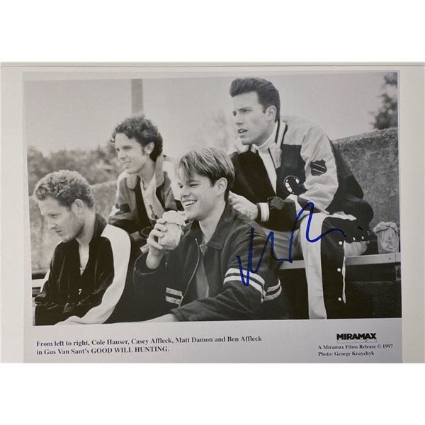 Signed Good Will Hunting Media Press Photo