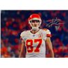 Image 1 : Autograph Signed Travis Kelce Photo