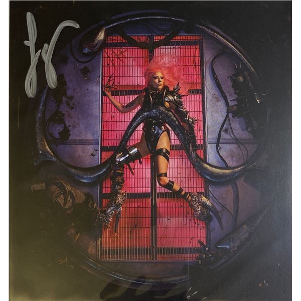 Autograph Lady Gaga Signed card