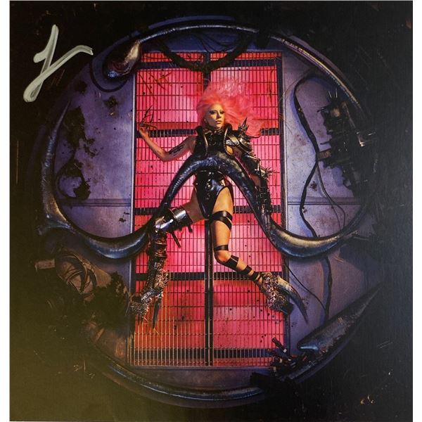 Autograph Lady Gaga Signed card