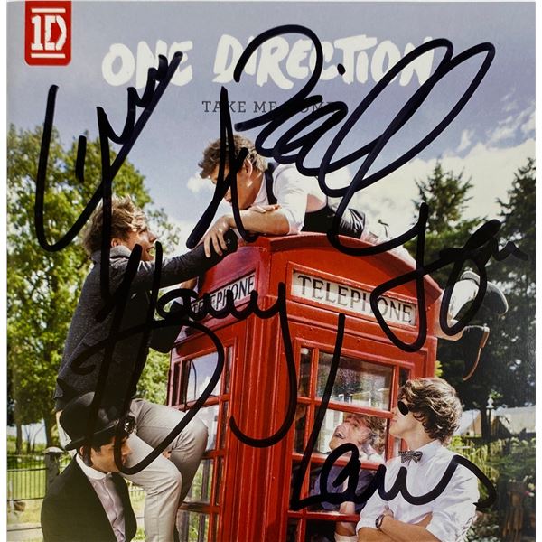 Autograph One Direction Signed card