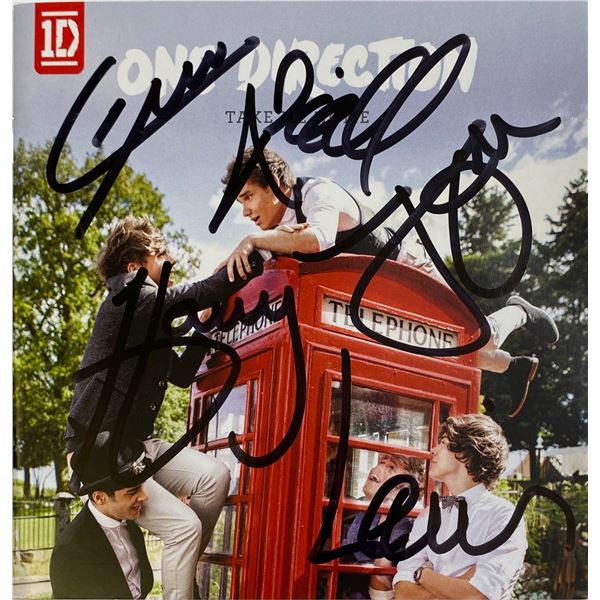 Autograph One Direction Signed card