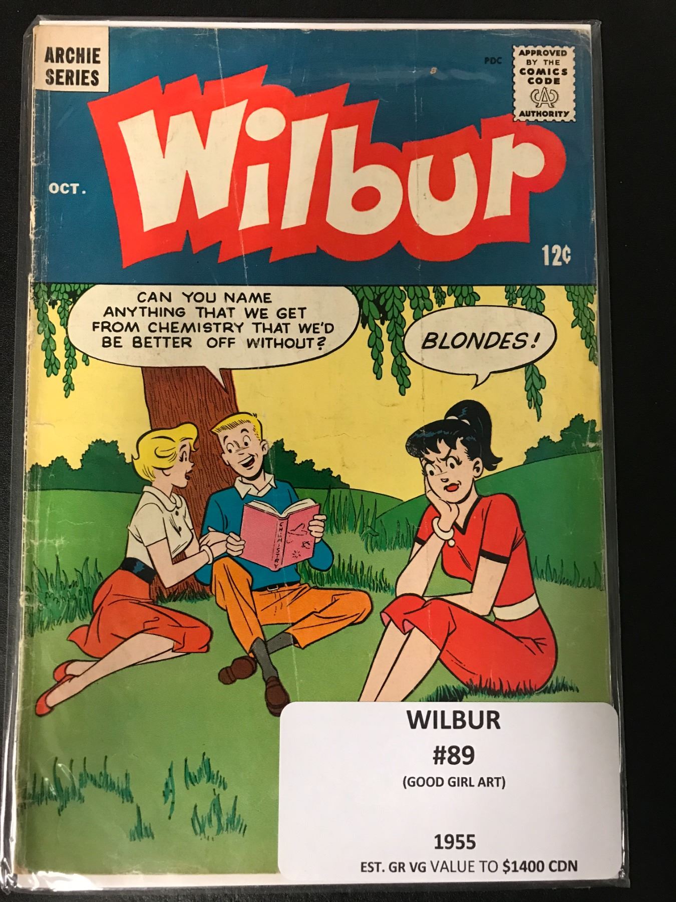 Wilbert Archie WILBUR NO.89 (ARCHIE SERIES, 1955)