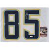 Image 2 : ANTONIO GATES SIGNED CHARGERS PRO STYLE JERSEY (JSA COA)