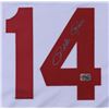 Image 2 : PETE ROSE SIGNED CINCINNATI REDS PRO STYLE JERSEY (FITERMAN COA)