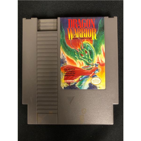 NINTENDO "DRAGON WARRIOR" VIDEO GAME