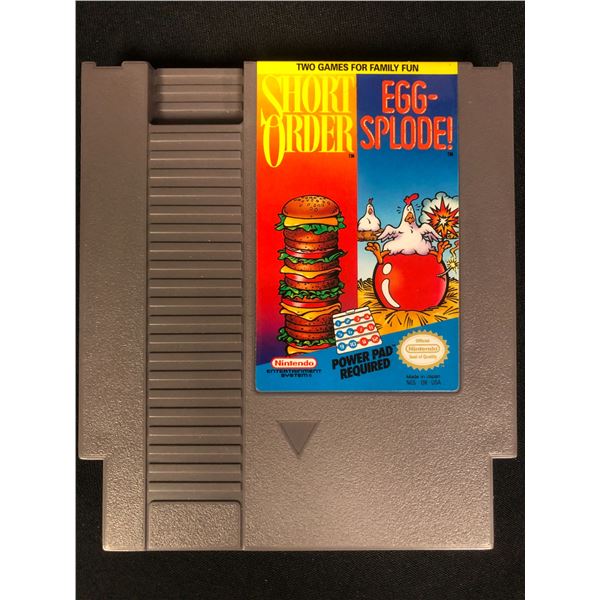 NINTENDO "SHORT ORDER EGG-PLODE" VIDEO GAME