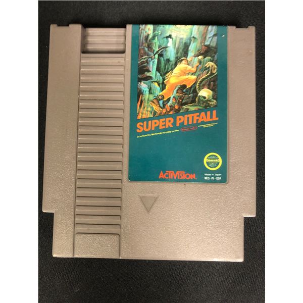 NINTENDO  SUPER PITFALL  VIDEO GAME