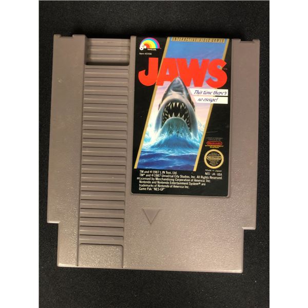 NINTENDO  JAWS  VIDEO GAME