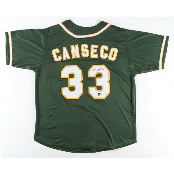 JOSE CANSECO SIGNED JERSEY (BECKETT HOLO)