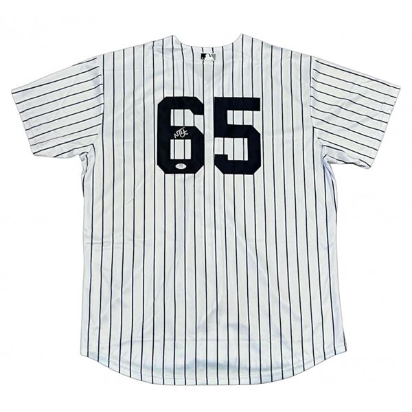 NESTOR CORTES SIGNED YANKEES JERSEY (PSA COA)