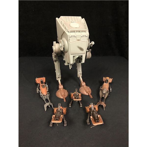 STAR WARS AT-AT WALKER TOY LOT