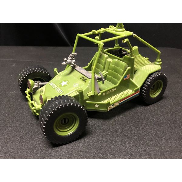 1985 GI JOE DUNE BUGGY GREEN MILITARY VEHICLE