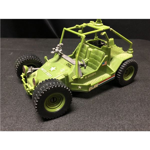 1985 GI JOE DUNE BUGGY GREEN MILITARY VEHICLE