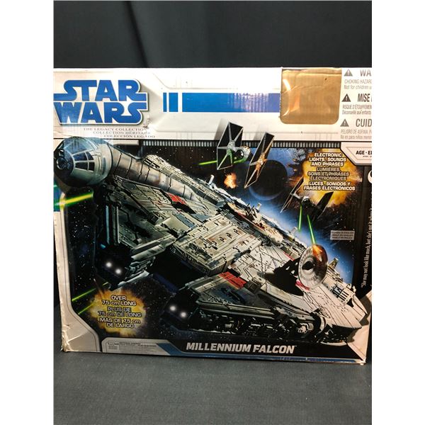 STAR WARS MILLENNIUM FALCON HASBRO THE LEGACY COLLECTION 75CM w/ ORIGINAL BOX