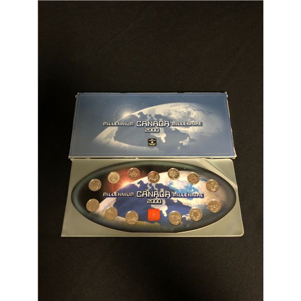 CANADIAN MILLENNIUM 2000  CANADIAN MINT SET